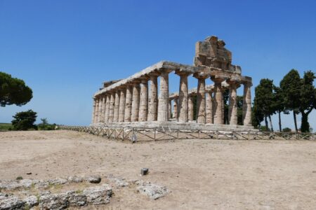 The Ancient Greek Temple in Italy