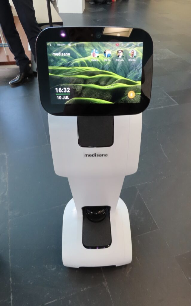 From 2019 MediSana health robot